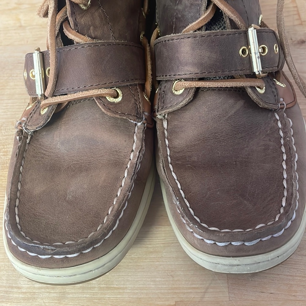 Sperry Top Sider ankle boots size 8.5 - Picture 12 of 16